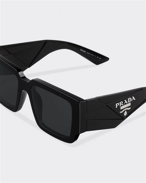 ÓCulos De Sol Prada Lentes Branco/cinza Ardósia 